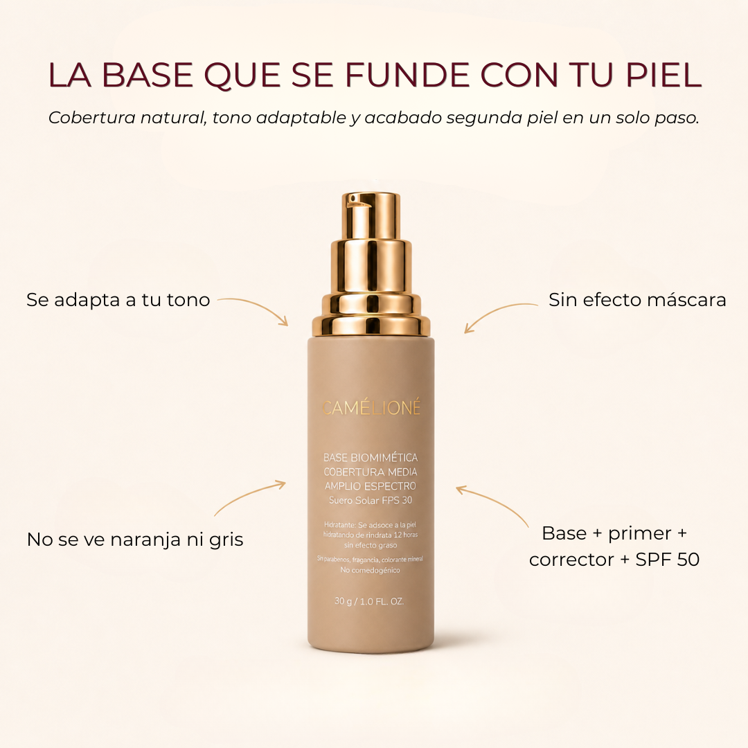 CAMÉLIONÉ™ - BASE BIOMIMMÉTICA 4 EN 1